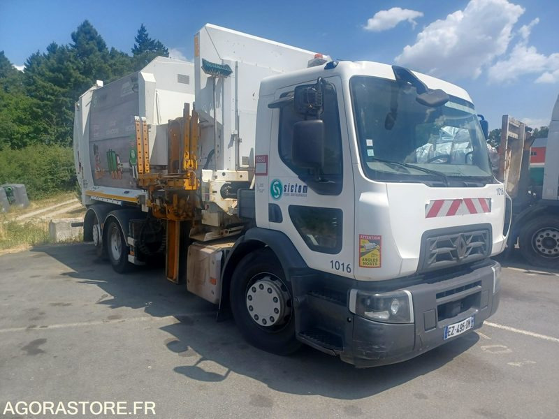 CAMION - BOM - RENAULT - D26 WIDE - 175 588KM - Camión de basura: foto 1 CAMION - BOM - RENAULT - D26 WIDE - 175 588KM - Camión de basura: foto 1
