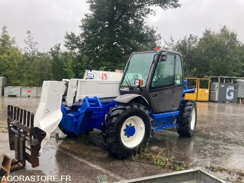 CHARIOT TÉLÉSCOPIQUE MANITOU MT 1233 S - 2000 - 6966 HEURES - Manipulador telescópico: foto 1 CHARIOT TÉLÉSCOPIQUE MANITOU MT 1233 S - 2000 - 6966 HEURES - Manipulador telescópico: foto 1