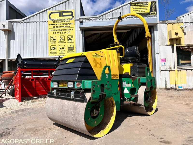 COMPACTEUR AMMANN AV26-2 ROULEAU TANDEM VIBRANT ARTICULÉ - ANNÉE 2008 - 1765 H - Rodillo: foto 1 COMPACTEUR AMMANN AV26-2 ROULEAU TANDEM VIBRANT ARTICULÉ - ANNÉE 2008 - 1765 H - Rodillo: foto 1
