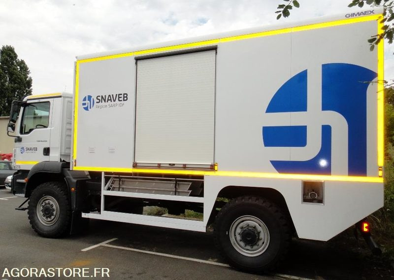 MAN TGM 4X4 18.250 Fourgon GIMAEX VASP 2011 212000Km ROULANT PRO UNIQUEMENT - Camión: foto 4 MAN TGM 4X4 18.250 Fourgon GIMAEX VASP 2011 212000Km ROULANT PRO UNIQUEMENT - Camión: foto 4