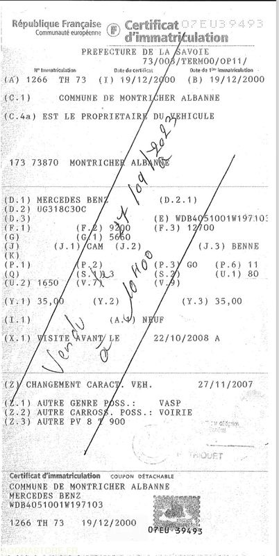 Camión MERCEDES UNIMOG U300C VERSION COMMUNALE 2000 97652 KM: foto 10