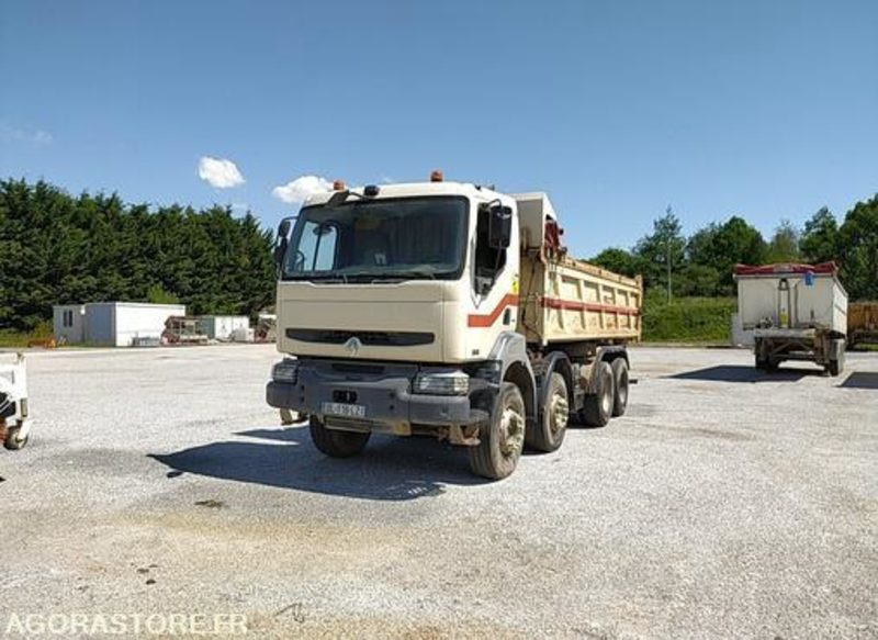 Porteur 8x4 Renault KERAX - DL116LZ - 2005 / 727486 KM (ML557) - Camión: foto 1 Porteur 8x4 Renault KERAX - DL116LZ - 2005 / 727486 KM (ML557) - Camión: foto 1