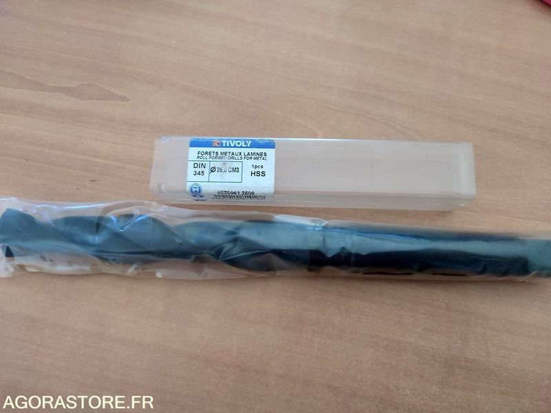 Foret Ø 26 CM³ HSS DIN 345 métaux laminés - Herramienta/ Equipo: foto 4 Foret Ø 26 CM³ HSS DIN 345 métaux laminés - Herramienta/ Equipo: foto 4