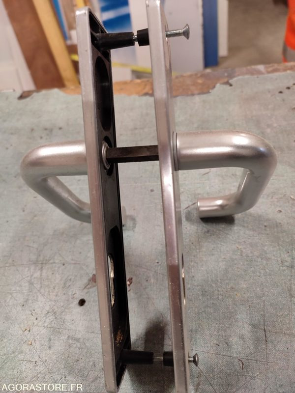 Lot de 7 poignées de porte en aluminium pour cylindres - Herramienta/ Equipo: foto 2 Lot de 7 poignées de porte en aluminium pour cylindres - Herramienta/ Equipo: foto 2