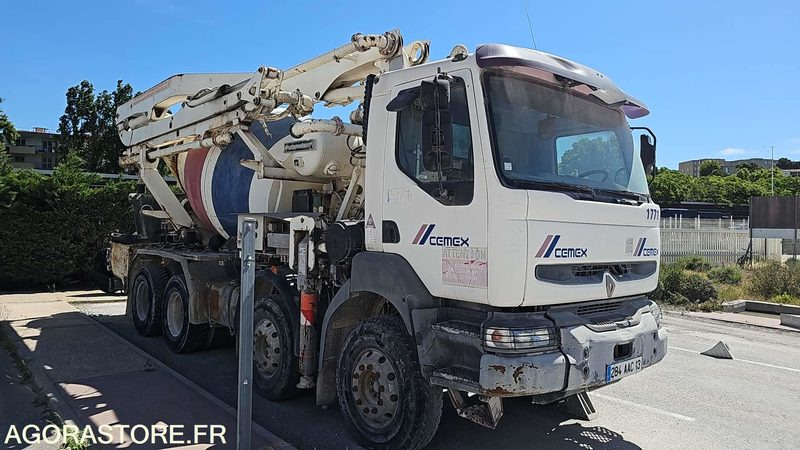 MALAXEUR POMPE A BETON RENAULT PREMIUM - 2004 / 346 794 KM - EXCLU EXPORT - Camión hormigonera con bomba: foto 2 MALAXEUR POMPE A BETON RENAULT PREMIUM - 2004 / 346 794 KM - EXCLU EXPORT - Camión hormigonera con bomba: foto 2