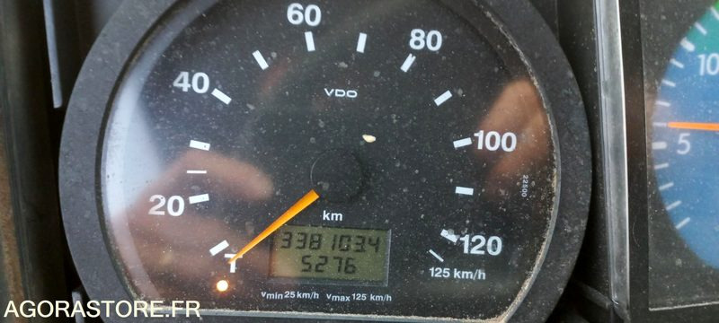 Camión portacontenedor de cadenas PORTEUR 19T MERCEDES MULTI 339000 km de 1999 (R30223): foto 6