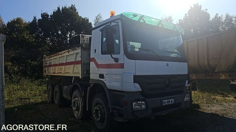 PORTEUR BENNE MERCEDES ACTROS - 2004 - 851170KM - AW968WL - Camión volquete: foto 3 PORTEUR BENNE MERCEDES ACTROS - 2004 - 851170KM - AW968WL - Camión volquete: foto 3