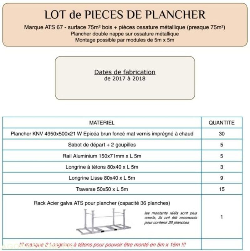 Plancher en Epicea 75 m2 - Casa contenedor: foto 2 Plancher en Epicea 75 m2 - Casa contenedor: foto 2