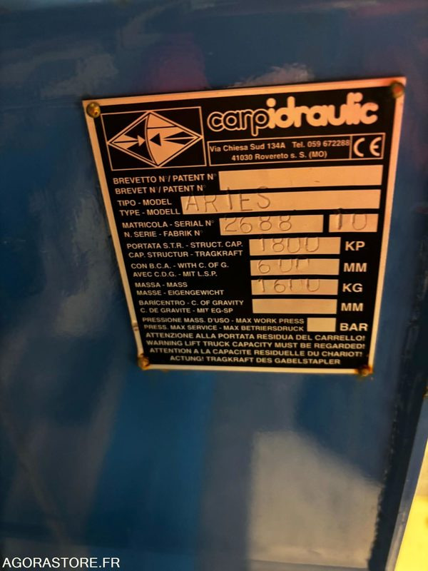 Herramienta/ Equipo RETOURNEUR DE PALETTES autonome transpalette: foto 10 Herramienta/ Equipo RETOURNEUR DE PALETTES autonome transpalette: foto 10