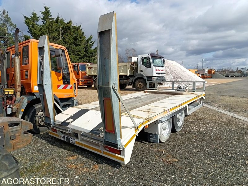 Remorque goudron 2 essieux PE80RD GT805LQ - Semirremolque plataforma/ Caja abierta: foto 1 Remorque goudron 2 essieux PE80RD GT805LQ - Semirremolque plataforma/ Caja abierta: foto 1