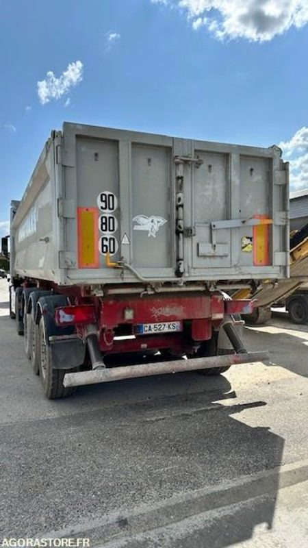 SEMI BENNE ALUMINIUM 3 ESSIEUX BENALU 2012 - Semirremolque volquete: foto 4 SEMI BENNE ALUMINIUM 3 ESSIEUX BENALU 2012 - Semirremolque volquete: foto 4