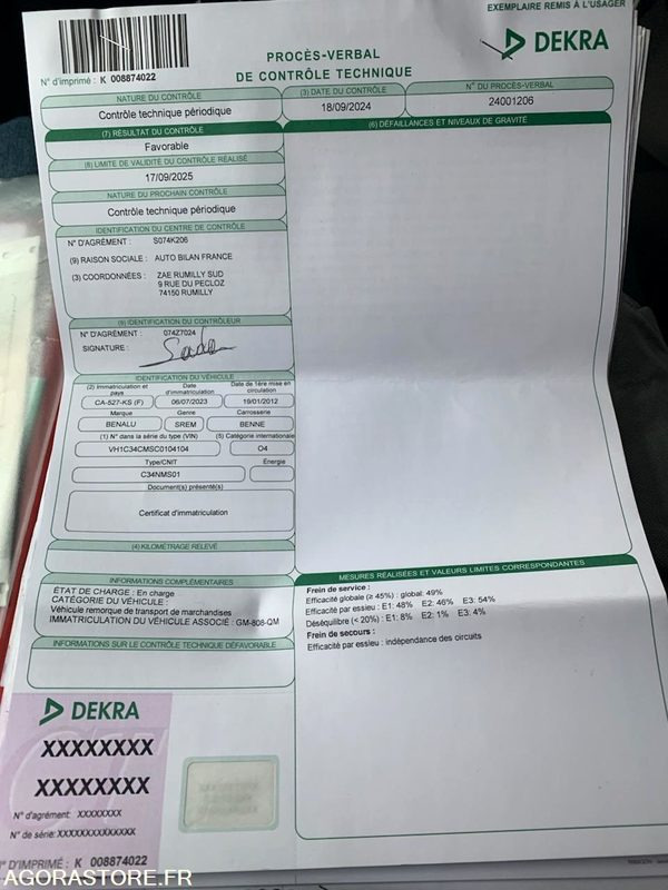 SEMI BENNE ALUMINIUM 3 ESSIEUX BENALU 2012 - Semirremolque volquete: foto 5 SEMI BENNE ALUMINIUM 3 ESSIEUX BENALU 2012 - Semirremolque volquete: foto 5