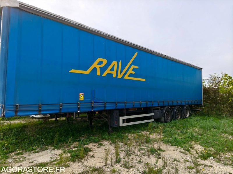 Semi-remorque Bâchée Fruehauf - 2011 (3689) - Semirremolque lona: foto 1 Semi-remorque Bâchée Fruehauf - 2011 (3689) - Semirremolque lona: foto 1