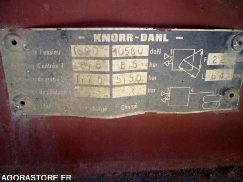 Remorque Porte Caissons KAISER ROBUSTE - Semirremolque: foto 5 Remorque Porte Caissons KAISER ROBUSTE - Semirremolque: foto 5