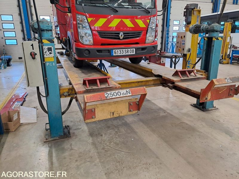 Pont élévateur à plateformes suspendues 16 tonnes à démonter sur place - Herramienta/ Equipo: foto 1 Pont élévateur à plateformes suspendues 16 tonnes à démonter sur place - Herramienta/ Equipo: foto 1