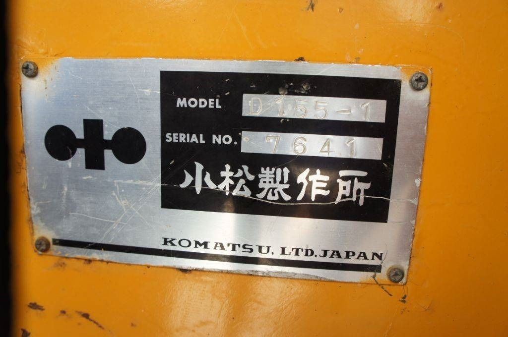 Bulldozer Komatsu D155A-1: foto 17