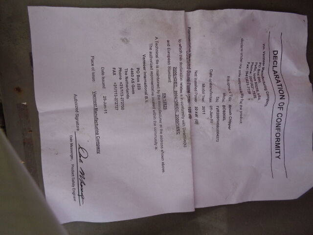 Vermeer BC600XL - Trituradora de madera: foto 2 Vermeer BC600XL - Trituradora de madera: foto 2