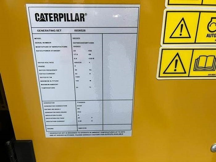Generador industriale nuevo CAT DE 22 E3: foto 9