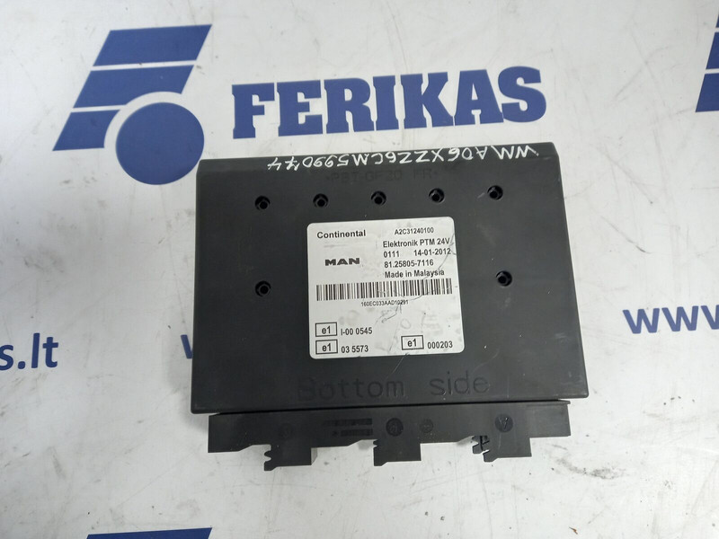 MAN TGX EURO5 užvedimo komplektas , spyna su raktu - Unidad de control para Camión: foto 2 MAN TGX EURO5 užvedimo komplektas , spyna su raktu - Unidad de control para Camión: foto 2