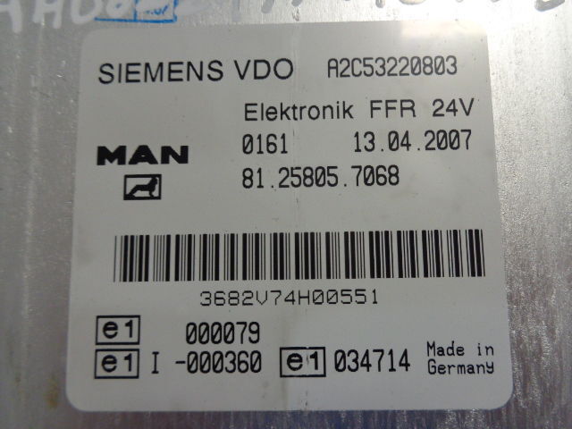 MAN TGX - Unidad de control para Camión: foto 2 MAN TGX - Unidad de control para Camión: foto 2