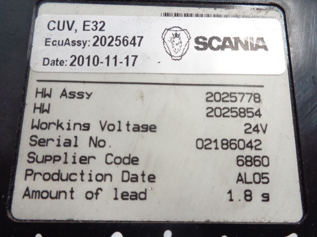Scania CUV E32 control unit ( WORLDWIDE DELIV - Unidad de control para Camión: foto 2 Scania CUV E32 control unit ( WORLDWIDE DELIV - Unidad de control para Camión: foto 2
