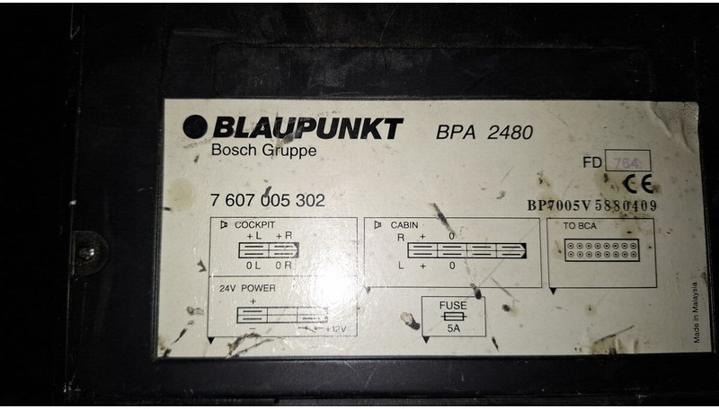 Volvo Blaupunkt BPA49 - Unidad de control: foto 4 Volvo Blaupunkt BPA49 - Unidad de control: foto 4