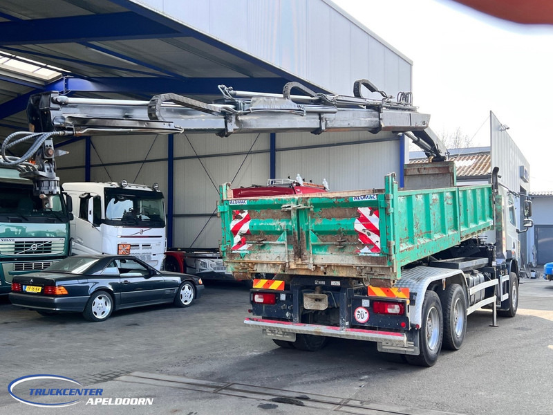 DAF CF 85.410 ATE, Hiab 166, 6x4 Big axle, Steel spring - Camión multibasculante, Camión grúa: foto 2 DAF CF 85.410 ATE, Hiab 166, 6x4 Big axle, Steel spring - Camión multibasculante, Camión grúa: foto 2