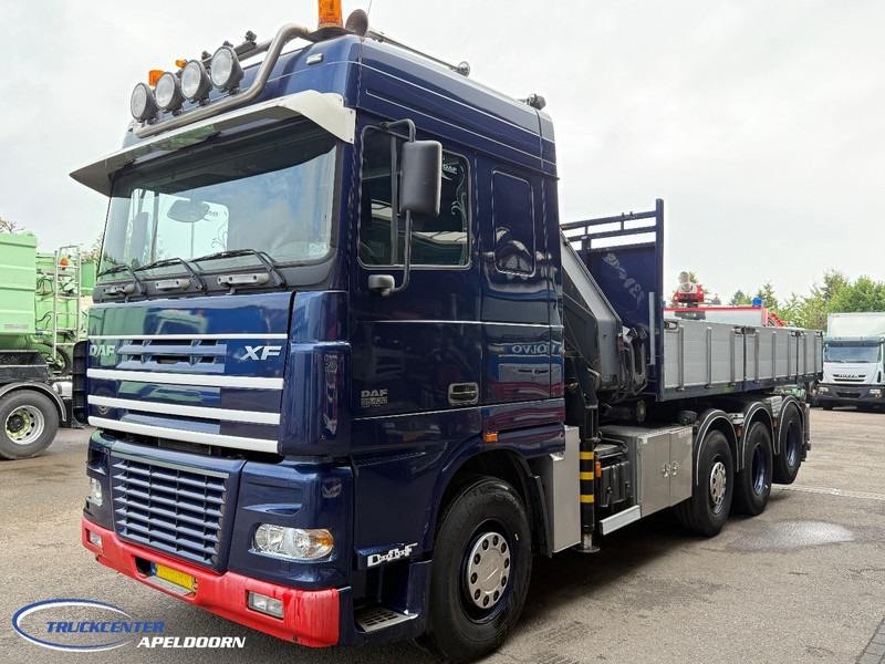 DAF XF 95.430 HIAB 330-5, 8x2 - Camión portacontenedore/ Intercambiable, Camión grúa: foto 3 DAF XF 95.430 HIAB 330-5, 8x2 - Camión portacontenedore/ Intercambiable, Camión grúa: foto 3
