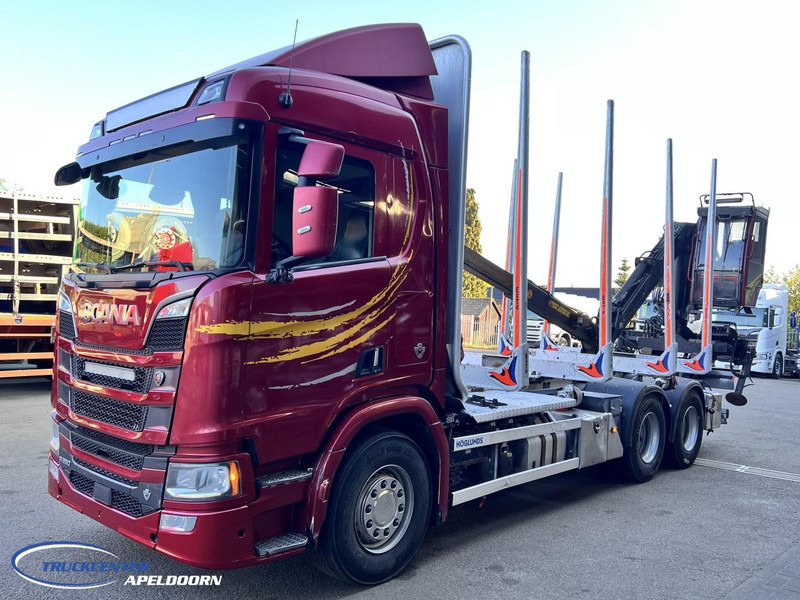 Scania R650 V8 NGS 6x4, Retarder, Jonsered ('18) - Camión forestal, Camión grúa: foto 3 Scania R650 V8 NGS 6x4, Retarder, Jonsered ('18) - Camión forestal, Camión grúa: foto 3