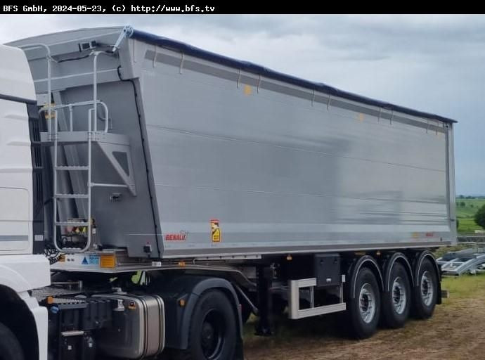 Benalu BULKLINER S Kippauflieger Vollaluminium 51,5 m³ - Semirremolque volquete: foto 1 Benalu BULKLINER S Kippauflieger Vollaluminium 51,5 m³ - Semirremolque volquete: foto 1