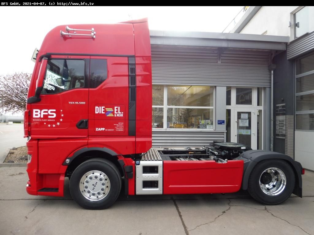 MAN TGX (TG3) 18.580 4x2 BL SA Kipphydraulik GX - Cabeza tractora: foto 4 MAN TGX (TG3) 18.580 4x2 BL SA Kipphydraulik GX - Cabeza tractora: foto 4