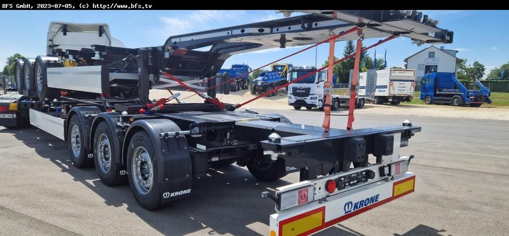 Krone Container Chassi SDC 27 eLTU5-2 Krone Container Chassi SDC 27 eLTU5-2 - Semirremolque portacontenedore/ Intercambiable: foto 1 Krone Container Chassi SDC 27 eLTU5-2 Krone Container Chassi SDC 27 eLTU5-2 - Semirremolque portacontenedore/ Intercambiable: foto 1