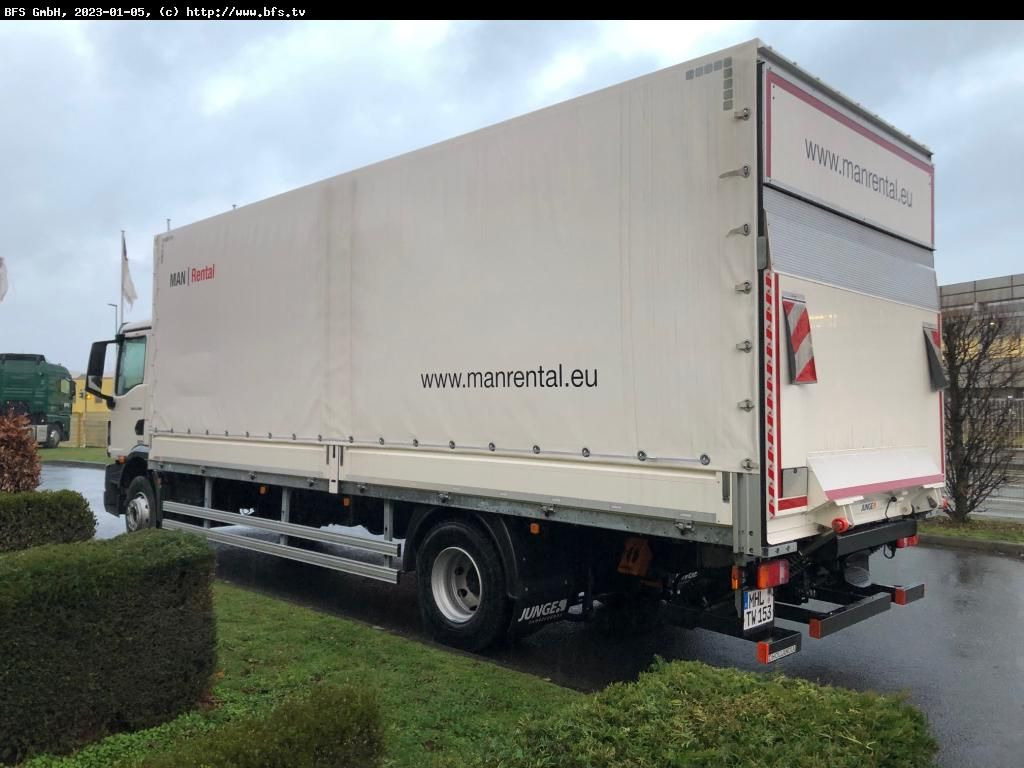 MAN TGM (TG3) 15.290 4x2 BL CH Plane, LBW - Camión lona: foto 2 MAN TGM (TG3) 15.290 4x2 BL CH Plane, LBW - Camión lona: foto 2