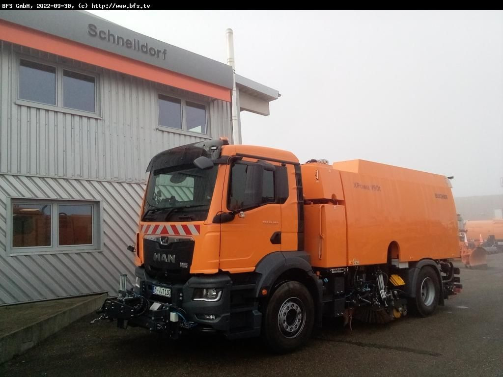 MAN TGS 18.360 4x2 BL BEAM S9000 beids. WK HD Heckab - Barredora vial: foto 1 MAN TGS 18.360 4x2 BL BEAM S9000 beids. WK HD Heckab - Barredora vial: foto 1