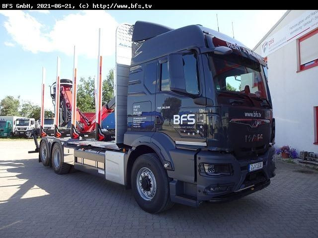 MAN TGS (TG3) 26.510 6x4H-4 BL CH Kurzholz Bio Öl - Camión forestal: foto 4 MAN TGS (TG3) 26.510 6x4H-4 BL CH Kurzholz Bio Öl - Camión forestal: foto 4