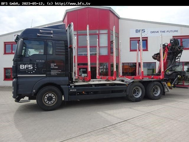 MAN TGX 26.510 6x4 BL Kurzholz, Sicherheitspaket Plu - Camión forestal: foto 2 MAN TGX 26.510 6x4 BL Kurzholz, Sicherheitspaket Plu - Camión forestal: foto 2