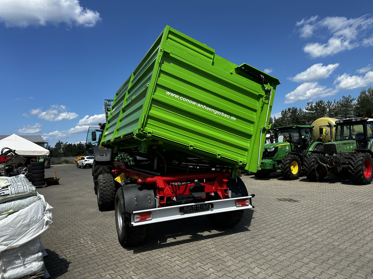 Conow HW 180 V 9 3 strony wywrot 18 ton - Remolque volquete agrícola: foto 5 Conow HW 180 V 9 3 strony wywrot 18 ton - Remolque volquete agrícola: foto 5