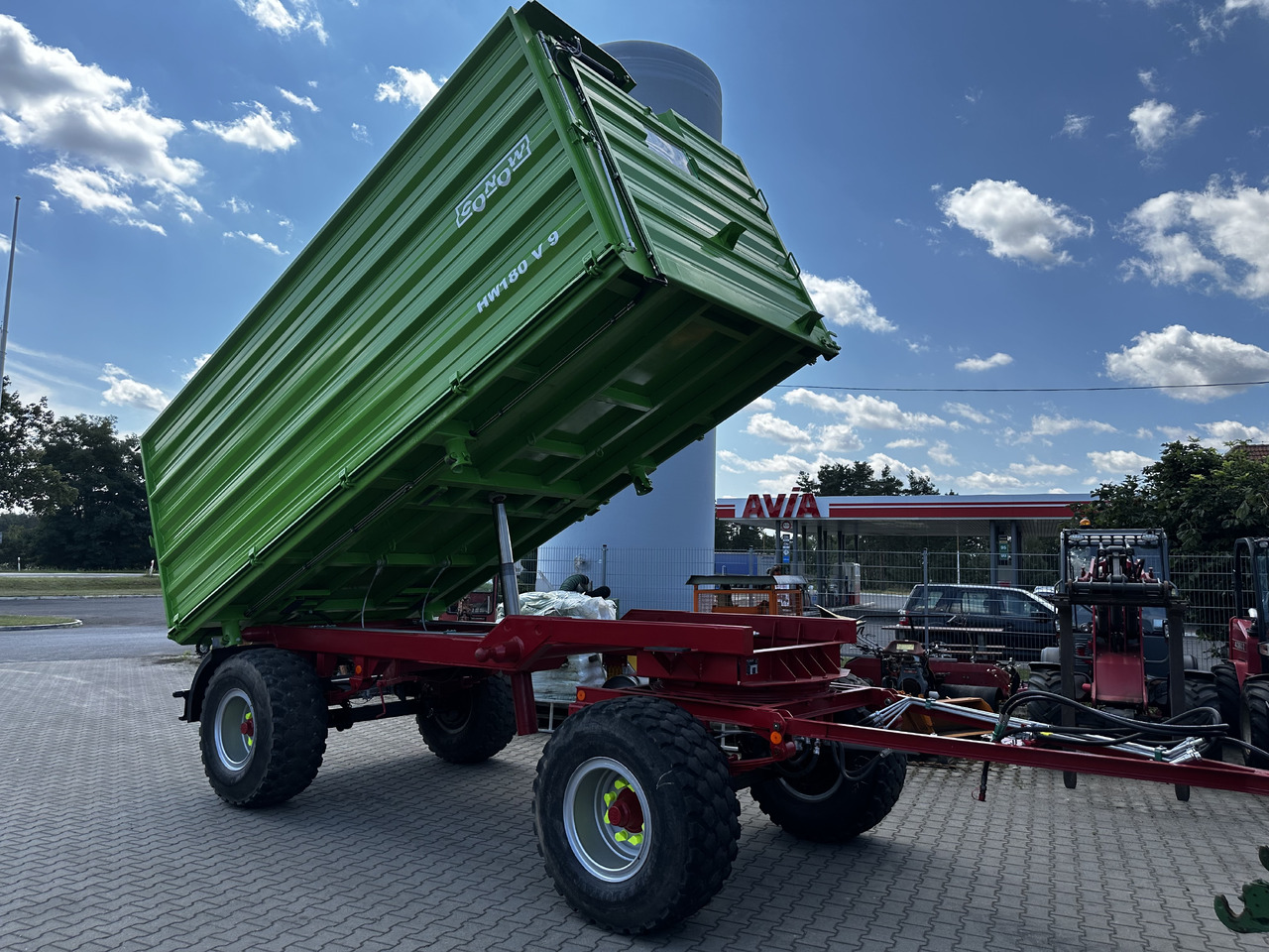 Conow HW 180 V 9 3 strony wywrot 18 ton - Remolque volquete agrícola: foto 1 Conow HW 180 V 9 3 strony wywrot 18 ton - Remolque volquete agrícola: foto 1