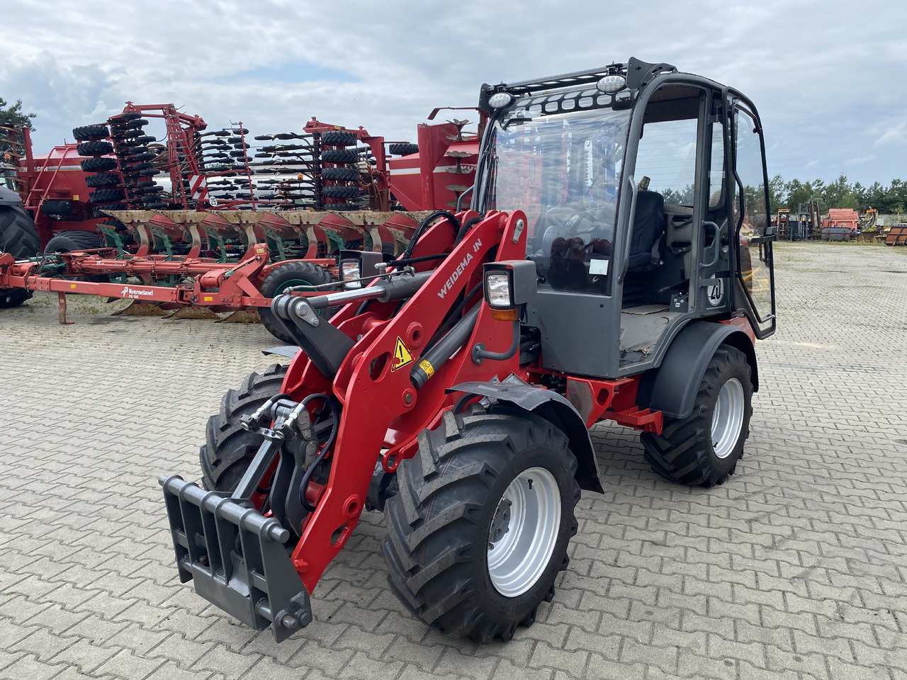 Weidemann 2070 cx LP - Cargadora de ruedas: foto 1 Weidemann 2070 cx LP - Cargadora de ruedas: foto 1