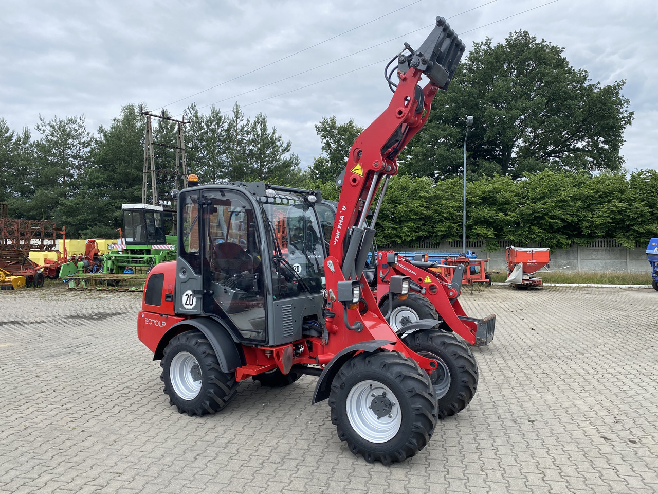 Weidemann 2070 cx LP - Cargadora de ruedas: foto 2 Weidemann 2070 cx LP - Cargadora de ruedas: foto 2