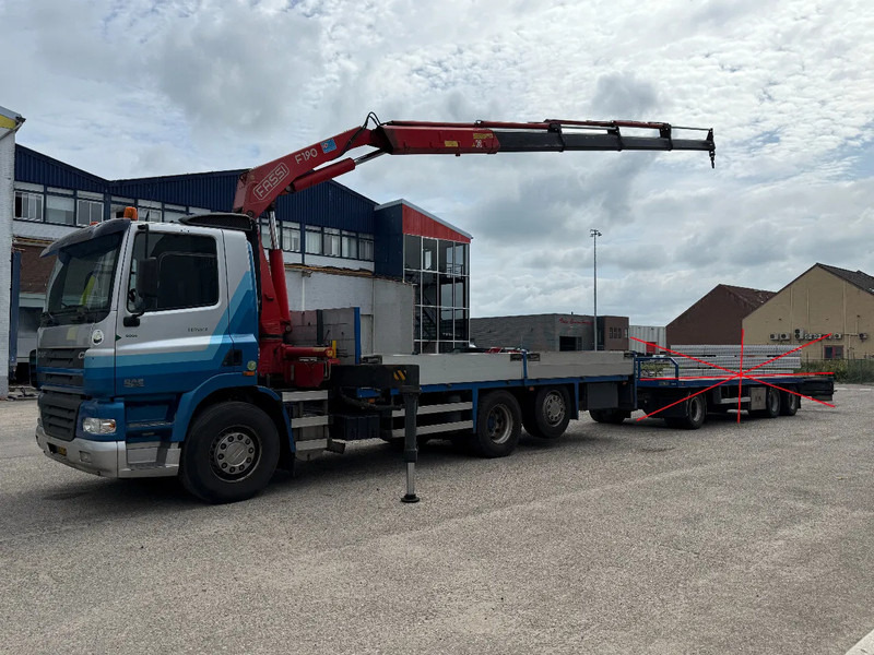 DAF CF 85.380 6X2 + FASSI F190A.24 + REMOTE + WINCH - Camión caja abierta, Camión grúa: foto 1 DAF CF 85.380 6X2 + FASSI F190A.24 + REMOTE + WINCH - Camión caja abierta, Camión grúa: foto 1