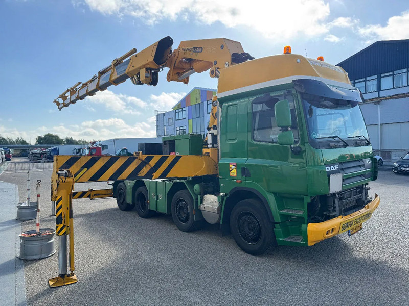 DAF CF 85.410 8X2 EURO 5 PALFINGER PK100002 + REMOTE CONTROL TÜV TILL 01-2026 - Camión grúa: foto 3 DAF CF 85.410 8X2 EURO 5 PALFINGER PK100002 + REMOTE CONTROL TÜV TILL 01-2026 - Camión grúa: foto 3