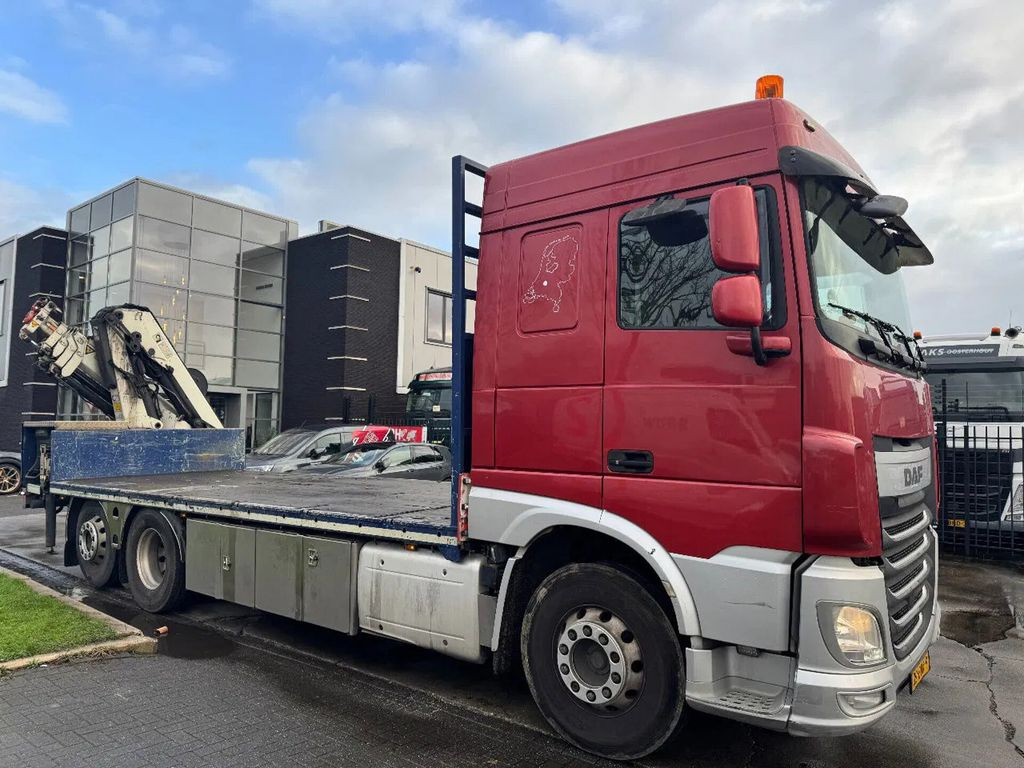 Camión grúa, Camión caja abierta DAF XF 510 6X2 EURO 6 + HIAB 166 HI PRO + REMOTE CON: foto 6