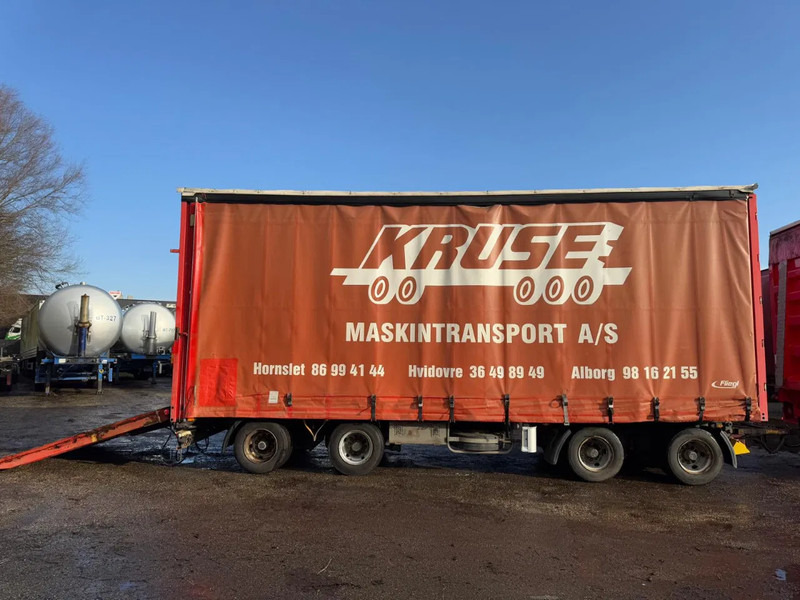 Fliegl VPS 320 HYDRAULIC RAMP 3,15 M 4X BPW AXLE UOPLYST - Remolque con toldo: foto 5 Fliegl VPS 320 HYDRAULIC RAMP 3,15 M 4X BPW AXLE UOPLYST - Remolque con toldo: foto 5
