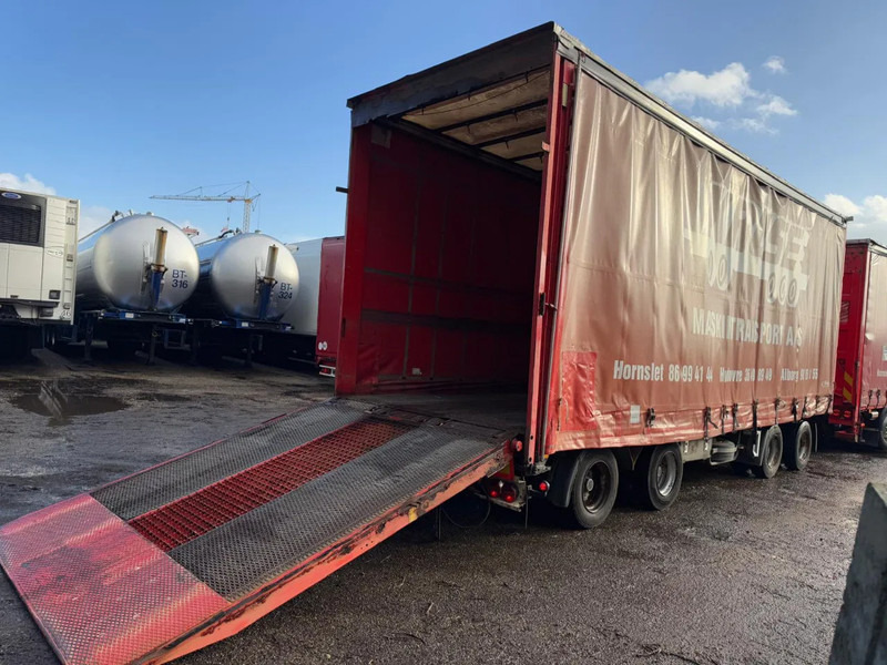 Fliegl VPS 320 HYDRAULIC RAMP 3,15 M 4X BPW AXLE UOPLYST - Remolque con toldo: foto 4 Fliegl VPS 320 HYDRAULIC RAMP 3,15 M 4X BPW AXLE UOPLYST - Remolque con toldo: foto 4