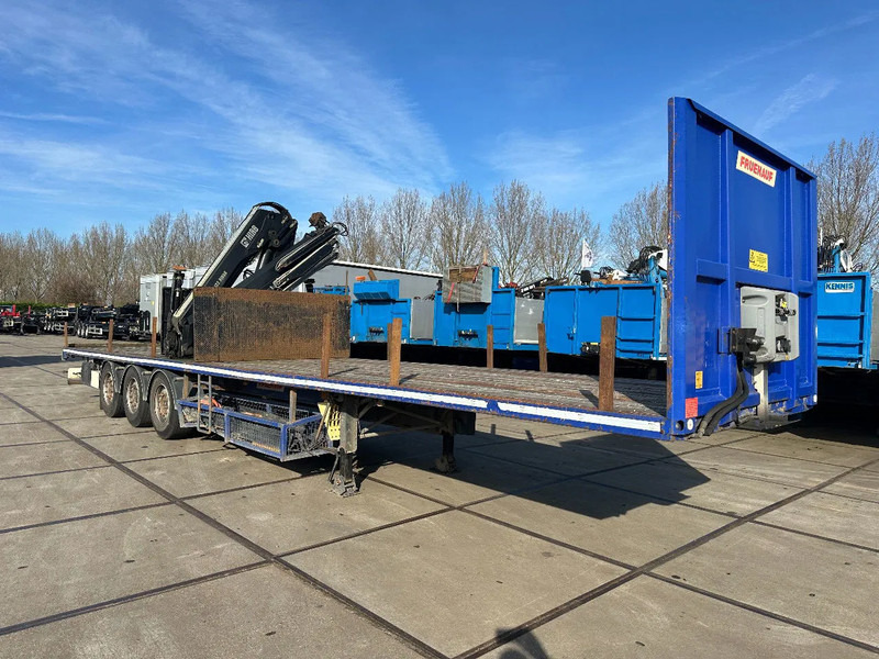 Fruehauf MET HIAB 122E-3 REMOTE CONTROLE, 2014 - Semirremolque plataforma/ Caja abierta: foto 2 Fruehauf MET HIAB 122E-3 REMOTE CONTROLE, 2014 - Semirremolque plataforma/ Caja abierta: foto 2