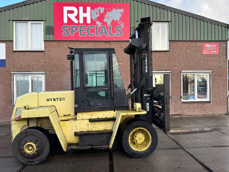 Hyster H8.00XL Hydraulic fork adjustment and side shift. - Carretilla elevadora: foto 3 Hyster H8.00XL Hydraulic fork adjustment and side shift. - Carretilla elevadora: foto 3