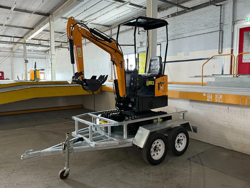 JPC HT12 + TRAILER - NEW AND UNUSED BOTH! - Miniexcavadora: foto 1 JPC HT12 + TRAILER - NEW AND UNUSED BOTH! - Miniexcavadora: foto 1