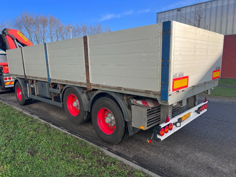 KEL-BERG 3 AXLE - OPEN BOX 7,55 METER + LIFTING AXLE - Remolque plataforma/ Caja abierta: foto 5 KEL-BERG 3 AXLE - OPEN BOX 7,55 METER + LIFTING AXLE - Remolque plataforma/ Caja abierta: foto 5