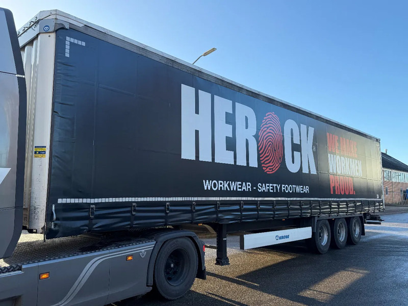 Krone SD - 3 AXLE + ALU BORDEN + SLIDING ROOF - Semirremolque lona: foto 1 Krone SD - 3 AXLE + ALU BORDEN + SLIDING ROOF - Semirremolque lona: foto 1